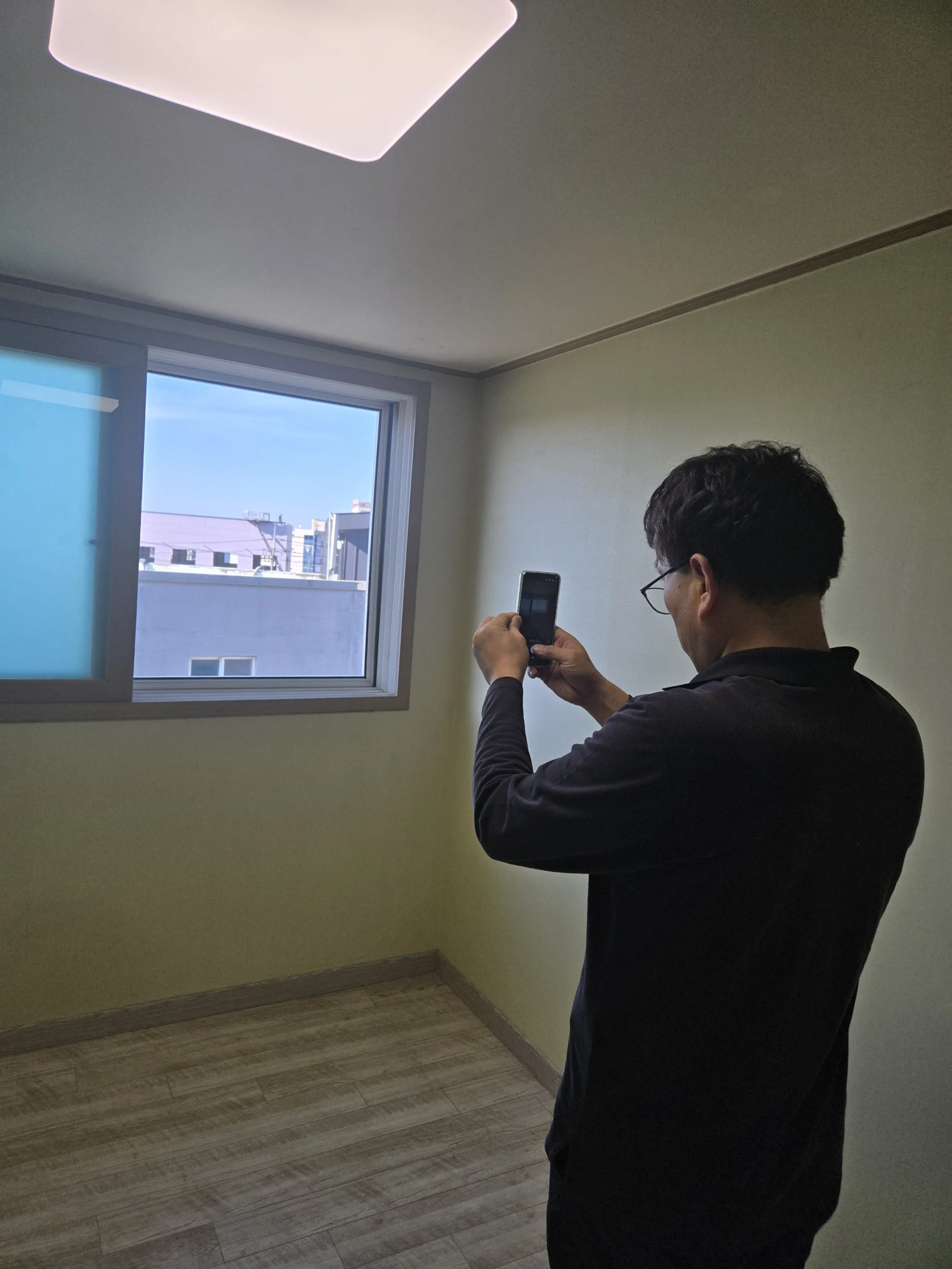 방충망 교체 실습 현장 마무리 점검